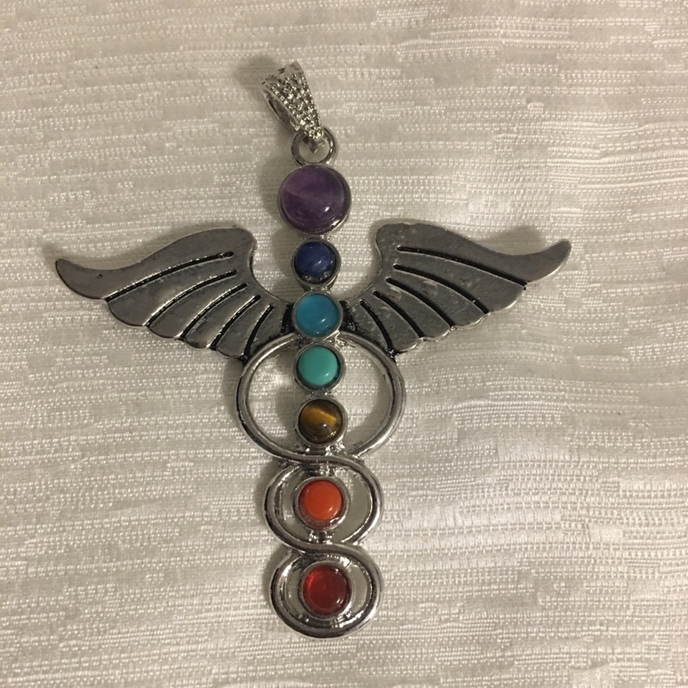 Angel/Chakra Pendant - Picture 1 of 4